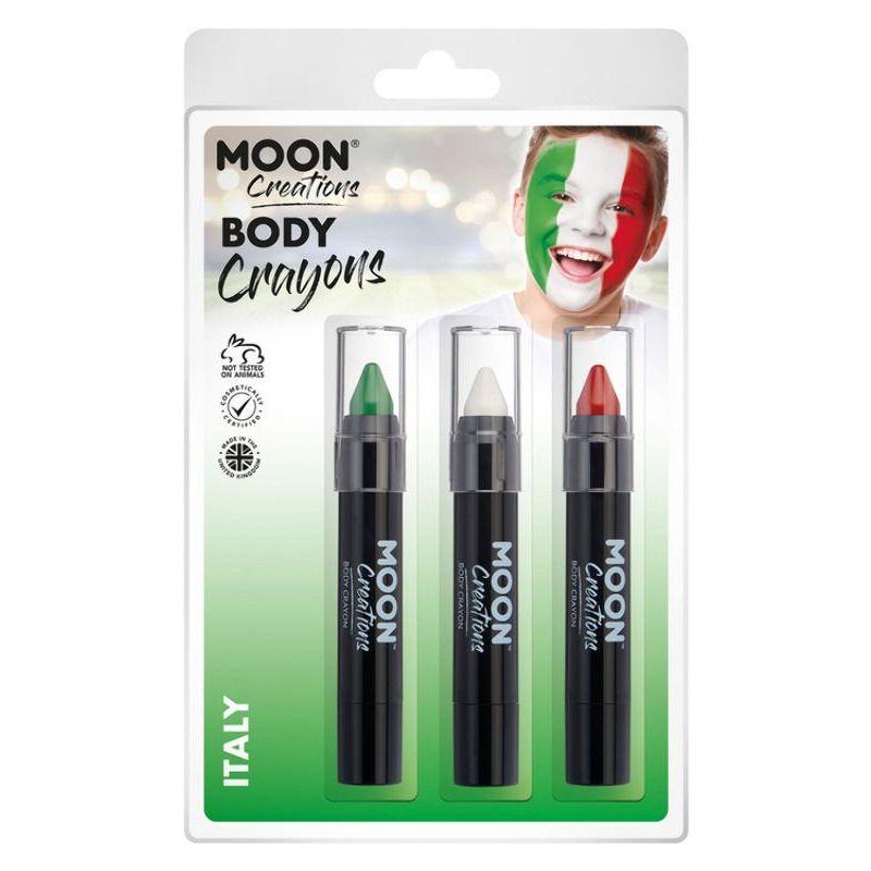 Moon Creations Body Crayons 3. 5g Clamshell Country Patriot Colours_26 sm-C23206