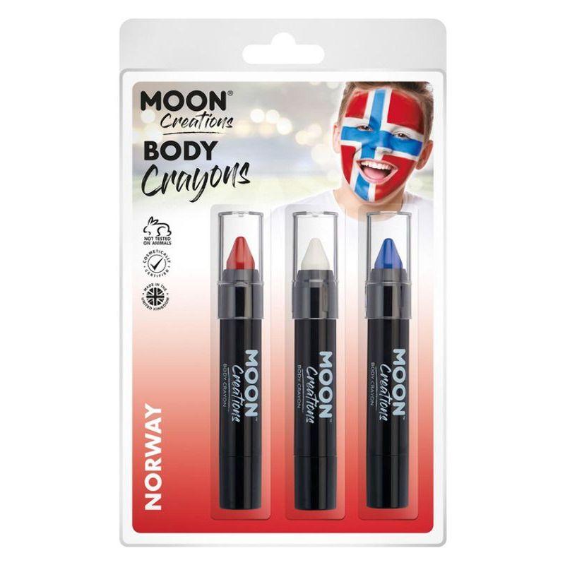 Moon Creations Body Crayons 3. 5g Clamshell Country Patriot Colours_32 sm-C23237