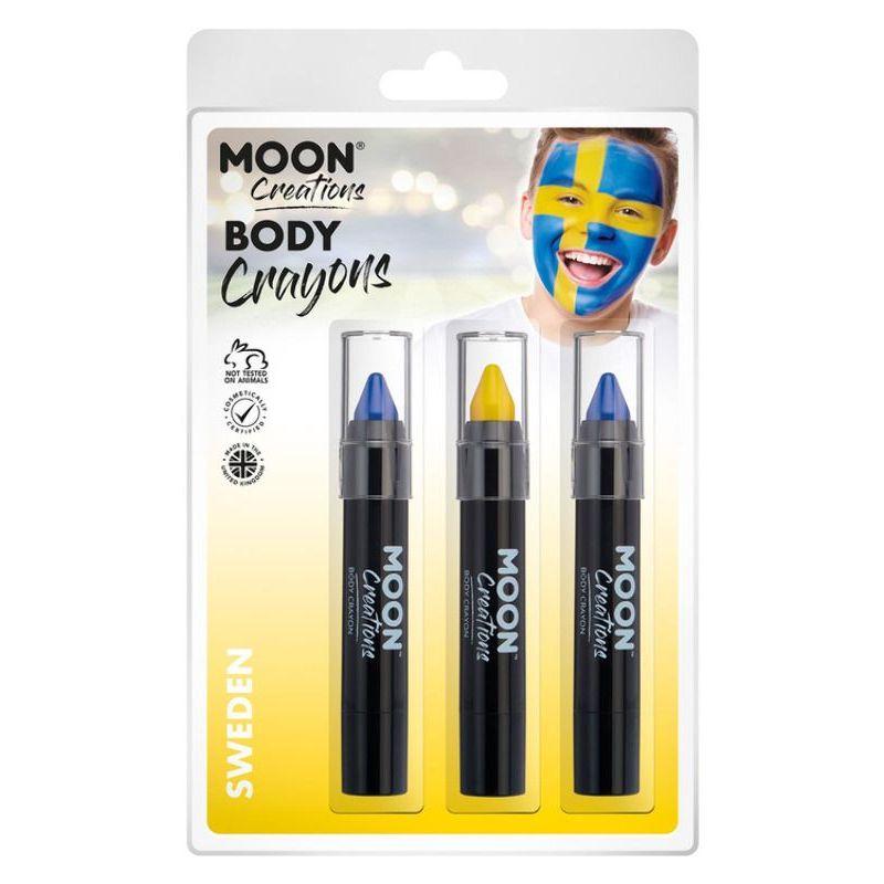 Moon Creations Body Crayons 3. 5g Clamshell Country Patriot Colours_11 sm-C23244