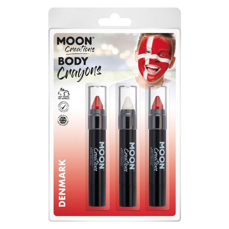 Moon Creations Body Crayons 3. 5g Clamshell Country Patriot Colours_20 sm-C23251