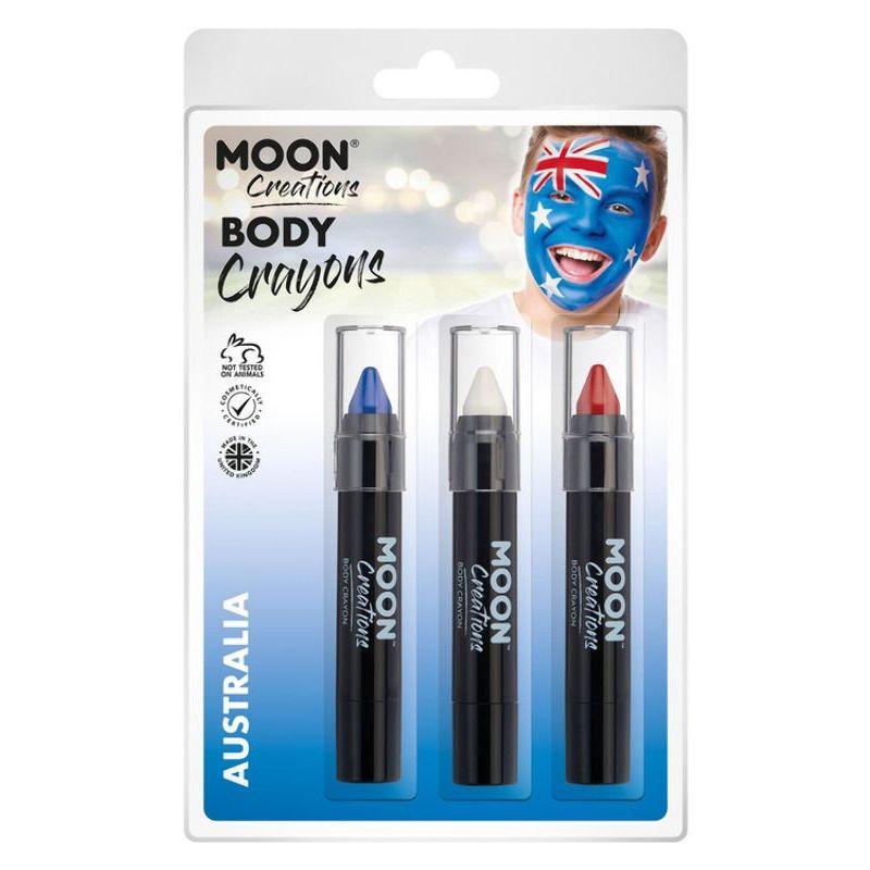 Moon Creations Body Crayons 3. 5g Clamshell Country Patriot Colours_14 sm-C23336