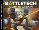 Battletech Technical Readout Clan Invasion Roleplaying Game by Catalyst Game Labs 1