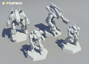 Battle Tech Inner Sphere Miniatures Command Lance Force Pack 2