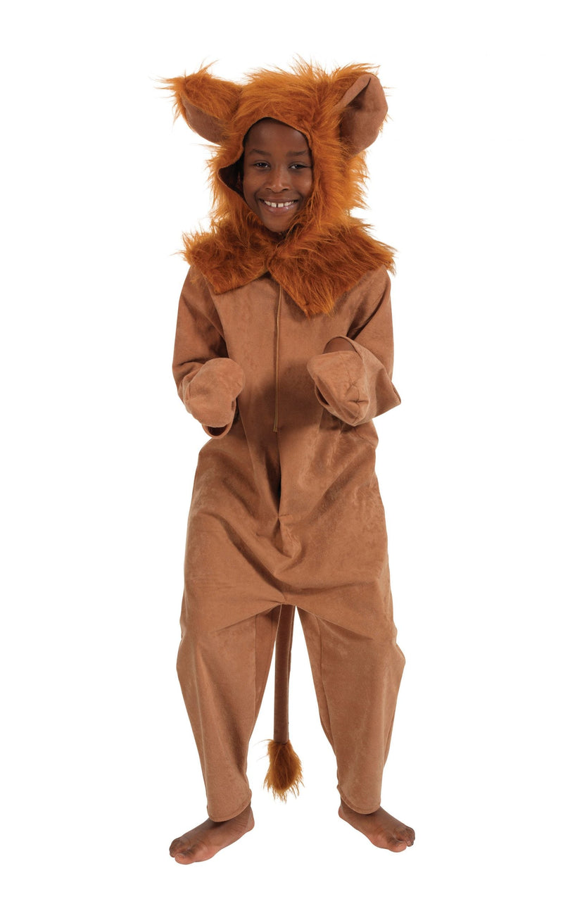 Lion Fur Fabric 5- 7 Years Childrens Costume Unisex_1 CC071