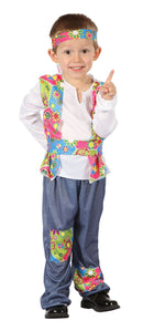 Boys Hippy Boy Toddler Childrens Costume Male Halloween_1 CC075