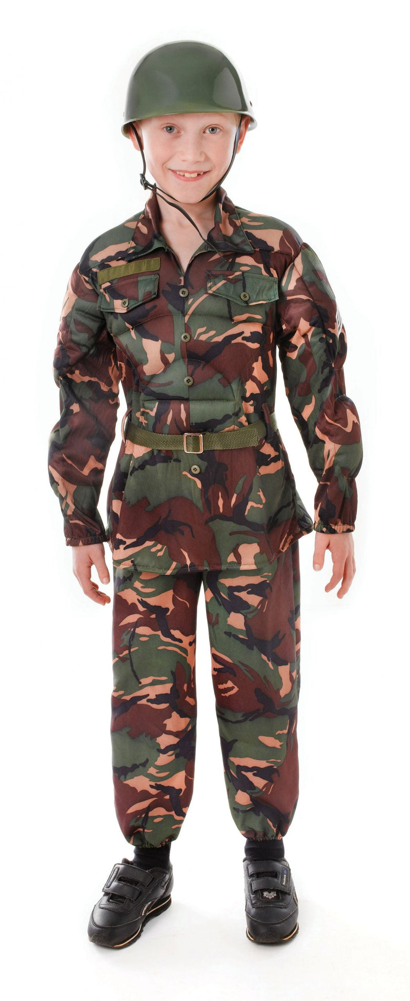 Soldier Camouflage Medium Childrens Costume Male 7- 9 Years_1 CC113