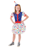 Clown Costume Dress for Girls 1
