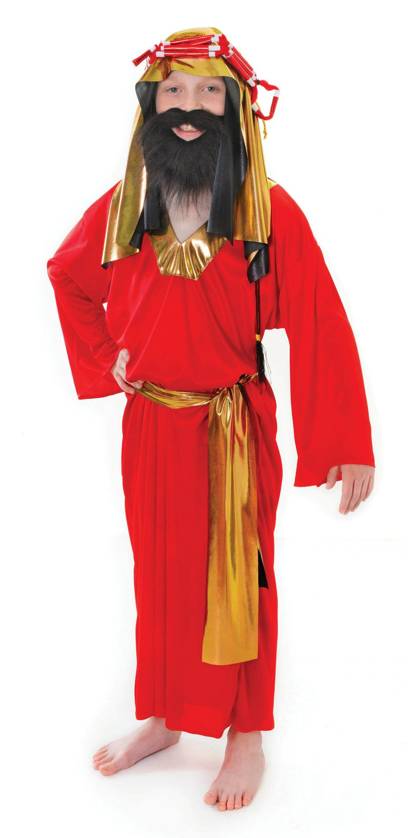 Wise Man Red Small Childrens Costume Male Medium_1 CC273