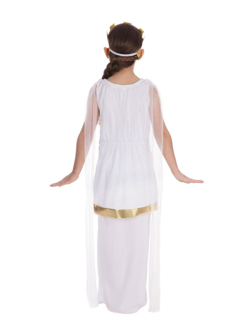 Grecian Girls Costume White Greek Kids Dress