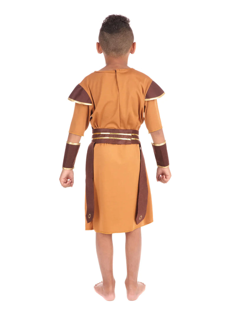 Roman Soldier Boys Costume Authentic Tunic