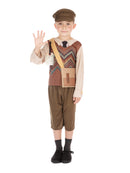Evacuee Schoolboy Childrens Costume 1
