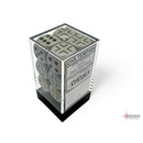 WW2 Dice German Opaque Dark Grey/black 16mm d6 Dice Block 1