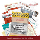 Cryptic Killers Murder on Mount Mortimer UK Board Game by LA Brands 6