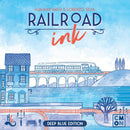 Railroad Ink Deep Blue Edition Board Game by Horrible Games 1