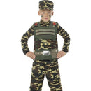 Camouflage Military Boy Costume Child Green 1