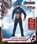 Captain America Costume Boys Deluxe Avengers Endgame 4