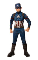 Captain America Costume Boys Deluxe Avengers Endgame 1