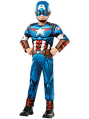 Captain America The First Avenger Deluxe Boys Padded Muscle Suit Costume 2