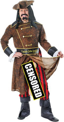 Captain John Longfellow Adult Pirate Costume 3