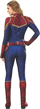 Captain Marvel Costume Womens Hero Deluxe Suit 3