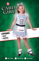 Card Girl Costume Alice in Wonderland Blue Dress 2