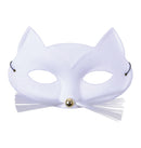 Cat Domino Eye Mask White Masks Unisex 1