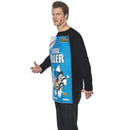 Cereal Killer Costume Adult Blue Tabard 3