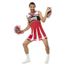 Cheerleader Give Me A Costume Adult Red White Dress 1