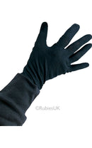 Child Black Cotton Gloves 1