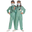 Childs E. R. Doctor Costume Scrubs 1