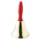 Christmas Bell Gold Red Handle 18cm Costume Accessory 1