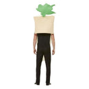 Christmas Parsnip Costume White Tabbard Green Leaves 2
