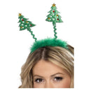 Christmas Tree Boppers Christmas Tree Headband and Green Marabou Trim 1