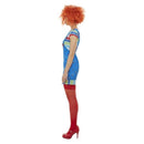 Chucky Costume Licensed Smiffys Adult Blue Dress Top 3