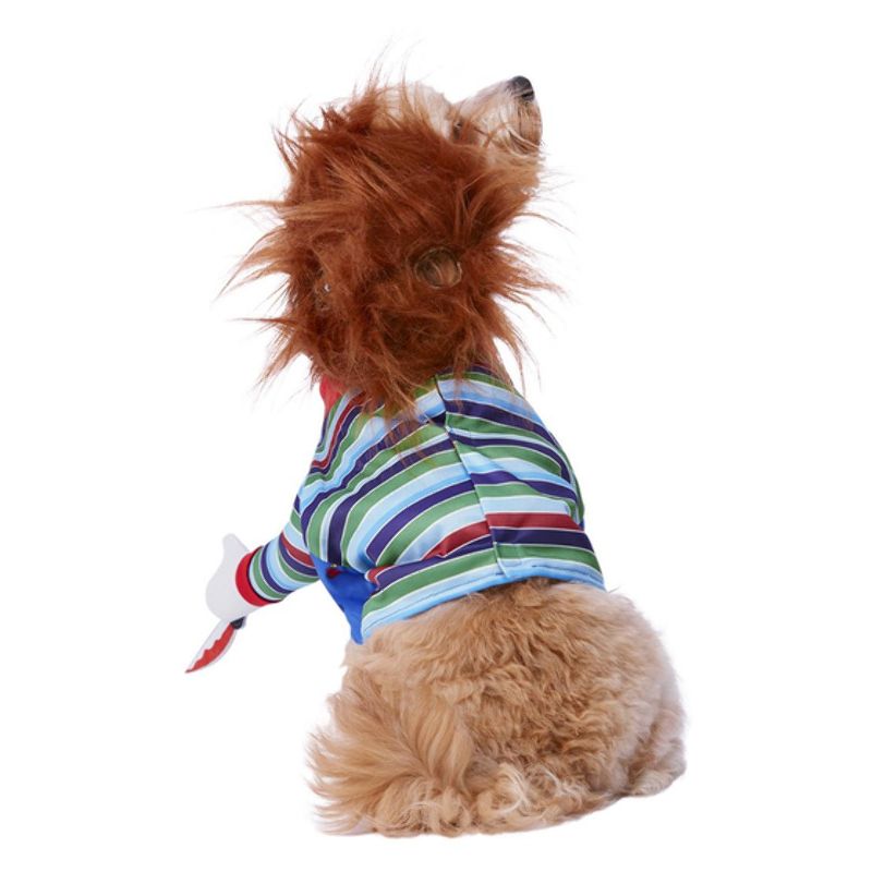 Size Chart Chucky Pet Costume Dog Blue Orange Multi