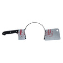 Cleaver Thru Head Costume Accessories Unisex 1