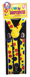 Clown Braces Polka Dot Costume Accessories 1