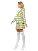 Clueless Cher Costume Adult Yellow Jacket Top Skirt Knee High Stocking