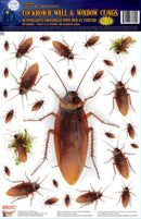 Cockroach Wall & Window Stickers Halloween Items Unisex 1