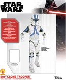 Clone Trooper Costume for Kids Commander Rex 501st Regiment 4