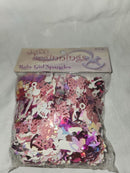 Confetti Its a Girl Met Light Pink Baby Shower Table Decorations 2
