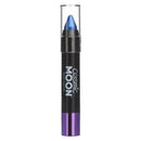Cosmic Moon Metallic Body Crayons Blue S11067 Costume Make Up 1