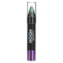 Cosmic Moon Metallic Body Crayons Green S11050 Costume Make Up 1