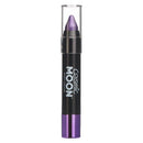 Cosmic Moon Metallic Body Crayons Purple S11074 Costume Make Up 1