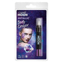 Cosmic Moon Metallic Body Crayons Silver Costume Make Up 1