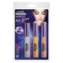 Cosmic Moon Metallic Eye Liner 3 Pack Clamshell 10ml Costume Make Up 4