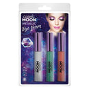 Cosmic Moon Metallic Eye Liner 3 Pack Clamshell 10ml Costume Make Up 5
