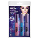 Cosmic Moon Metallic Eye Liner 3 Pack Clamshell 10ml Costume Make Up 6