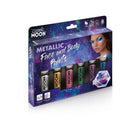 Cosmic Moon Metallic Face and Body Paint Assorted Costume Make Up 1