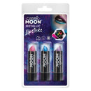 Cosmic Moon Metallic Lipstick 3 Colour Set 5g Costume Make Up 3